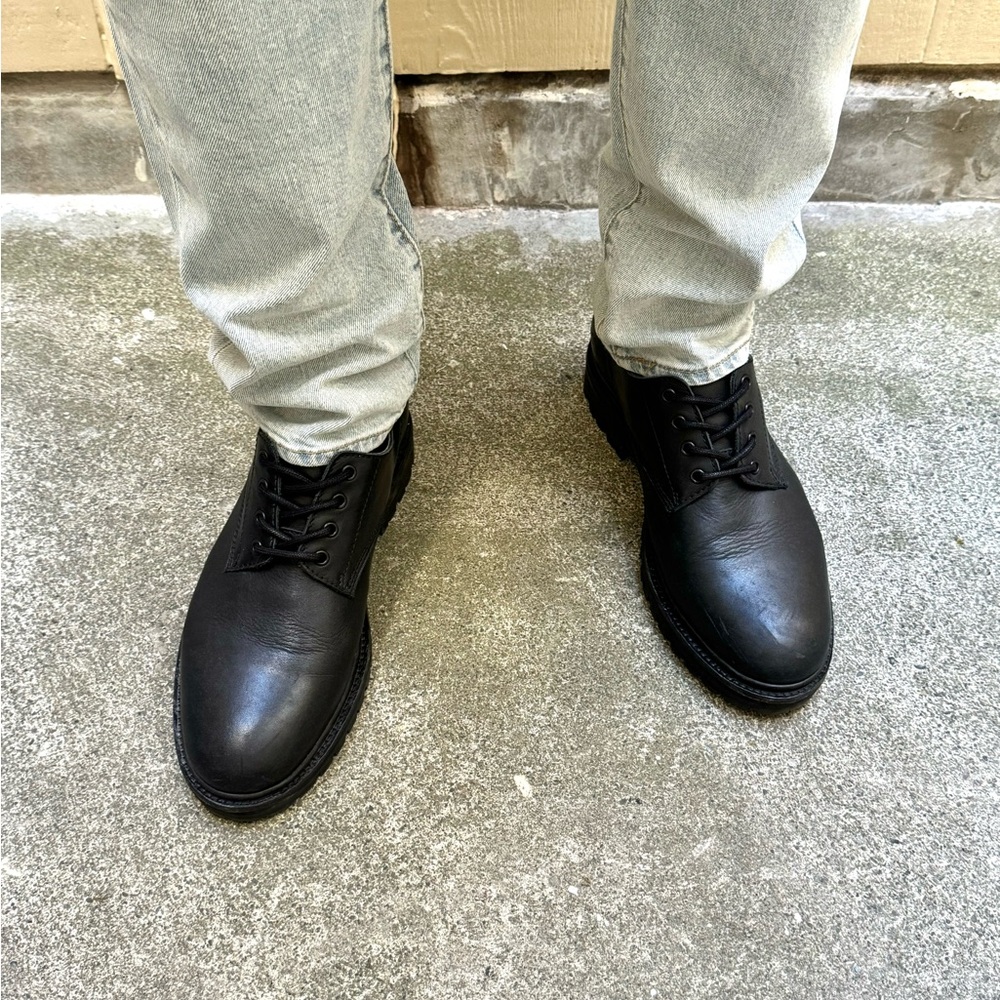 All Saints Jarrod Cleated Sole Derby